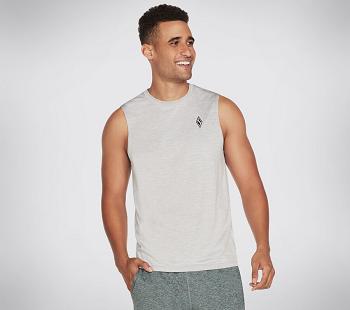 Grey Skechers Apparel On the Road Muscle | 3100L_USA