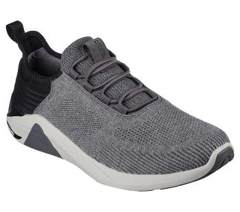 Grey Skechers Arch Fit A-Linear - Burrows | 7550S_USA
