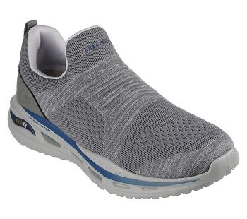 Grey Skechers Arch Fit Orvan - Denison | 18573_USA