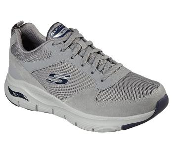 Grey Skechers Arch Fit - Servitica | 5739E_USA