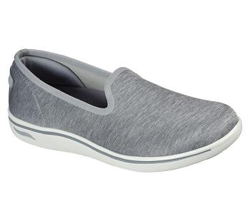 Grey Skechers Arch Fit Uplift - Perceived | 4649G_USA
