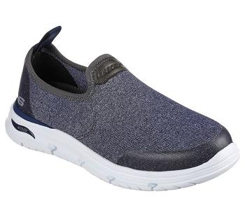 Grey Skechers Arch Fit Vortell - Fabien | 1982L_USA