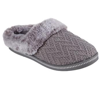 Grey Skechers Cozy Campfire - Home Essential | 6178C_USA