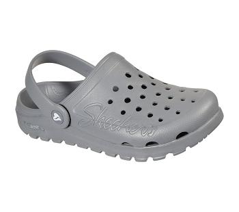 Grey Skechers Foamies: Arch Fit Footsteps - Pure Joy | 5879P_USA