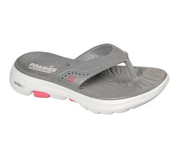 Grey Skechers Foamies: GOwalk 5 - Bali | 4305B_USA