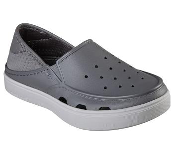 Grey Skechers Foamies: Vista - Crossroads | 40570_USA