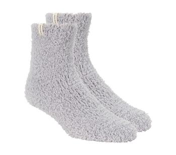 Grey Skechers GO LOUNGE Furry Crew - 2 Pack | 34590_USA
