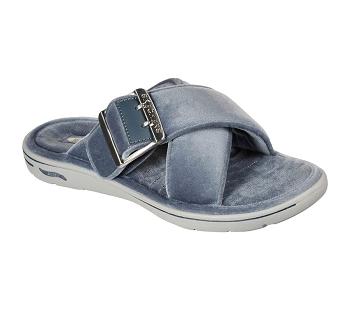 Grey Skechers GO Lounge: Arch Fit Lounge - Lovely | 5792R_USA