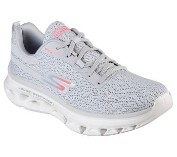 Grey Skechers GO RUN Glide-Step Flex | 2348L_USA
