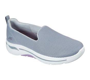 Grey Skechers GO WALK Arch Fit - Grateful | 46133_USA