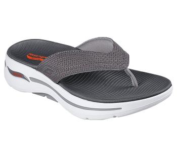 Grey Skechers GO WALK Arch Fit - Offshore | 6333B_USA