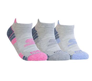 Grey Skechers GOdri Heathered Performance - 3 Pack | 3119Q_USA