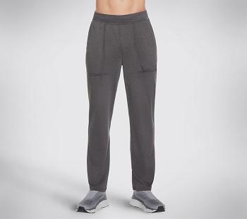 Grey Skechers GOknit Pique Lounge | 33393_USA