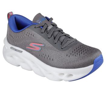 Grey Skechers GOrun Swirl Tech | 7309P_USA