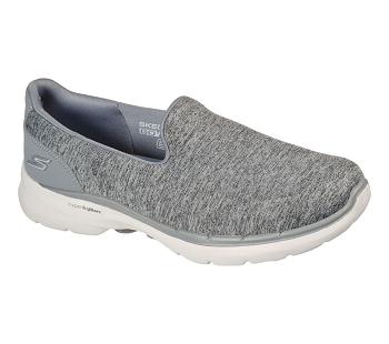Grey Skechers GOwalk 6 - Grand Horizon | 64230_USA