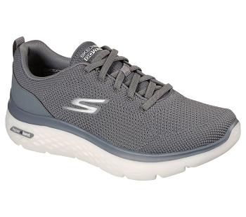Grey Skechers GOwalk Hyper Burst - Nanocore | 5950B_USA