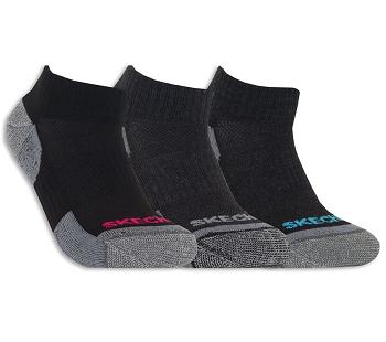 Grey Skechers Half Terry Quarter Work - 3 Pack | 30470_USA
