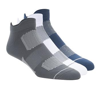 Grey Skechers Low Cut Mesh Top Performance - 3 Pack | 1964L_USA