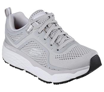 Grey Skechers Max Cushioning Elite SR - Banham | 3596L_USA