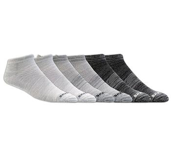 Grey Skechers Non Terry Low Cut - 6 Pack | 1914C_USA