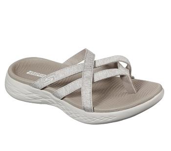 Grey Skechers On the GO 600 - Dainty | 4680A_USA