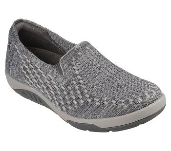 Grey Skechers Relaxed Fit: Arch Fit Reggae Cup - For Fun | 2713X_USA