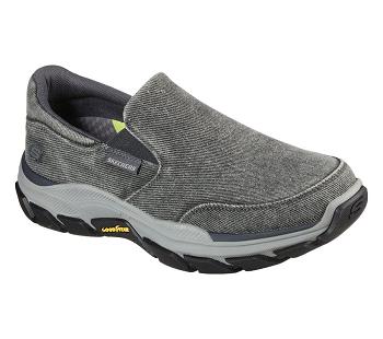 Grey Skechers Relaxed Fit: Respected - Fallston | 5232L_USA