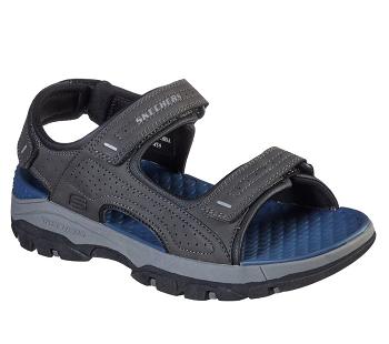 Grey Skechers Relaxed Fit: Tresmen - Garo | 6633P_USA