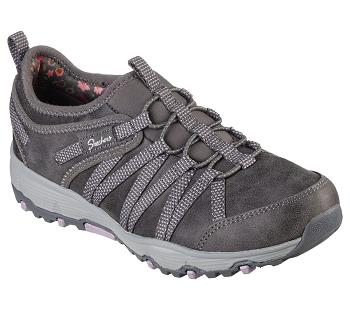Grey Skechers Seager Hiker - Flowerette | 6653D_USA