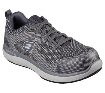Grey Skechers Summits SR Comp Toe | 4186A_USA