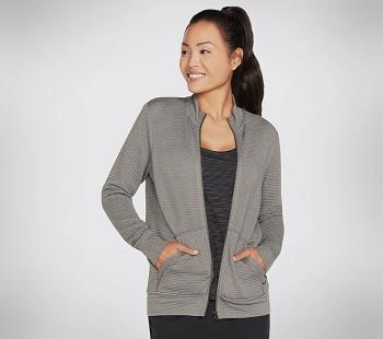 Grey Skechers The Hoodless Hoodie GO WALK Everywhere Hoodie | 4059P_USA