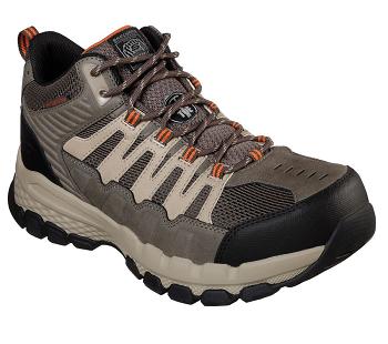 Grey Skechers Work: Queznell ST WP | 2868L_USA
