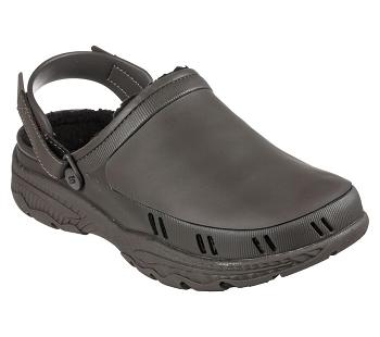 Khaki Skechers Foamies: Creston Ultra Lined - Cozy Vibez | 7258W_USA