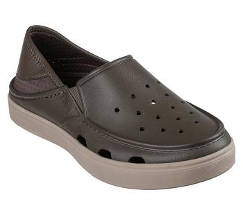 Khaki Skechers Foamies: Vista - Crossroads | 40438_USA