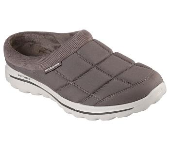 Khaki Skechers GO WALK Lounge | 6883E_USA