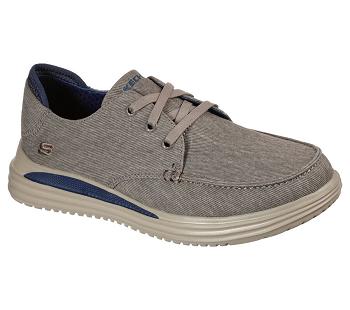 Khaki Skechers Proven - Forenzo | 52570_USA
