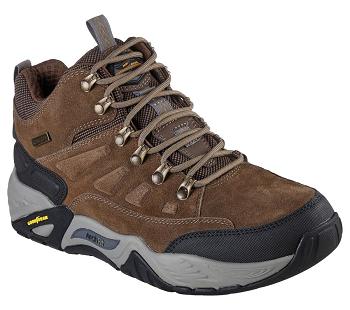 Khaki Skechers Relaxed Fit: Arch Fit Recon - Romar | 3343B_USA