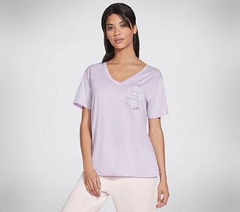 Lavender Skechers BOBS Apparel All You Need Pocket | 4494B_USA