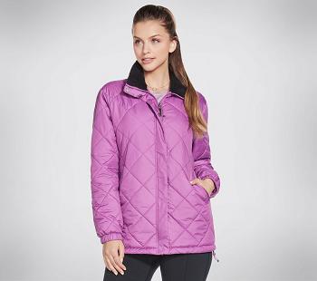 Lavender Skechers GOwalk Journey Puffer | 3769Q_USA