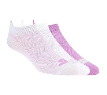 Lavender Skechers Mesh Top Low Cut - 3 Pack | 3122K_USA