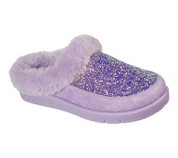Lavender Skechers Sleepy Slides - B-Dazzle | 5320C_USA