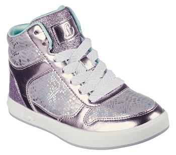 Lavender Skechers Standouts - Sleek Shines | 3620L_USA