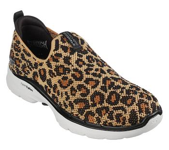 Leopard Skechers GO WALK 6 - Lynx | 56730_USA
