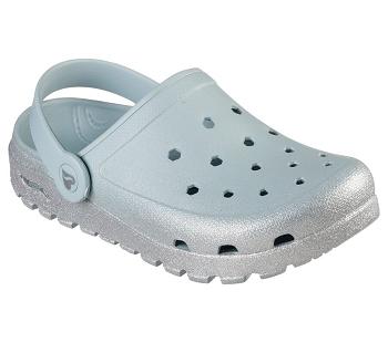 Light Blue / Silver Skechers Foamies: Arch Fit Footsteps - Sparks Fly | 5479E_USA