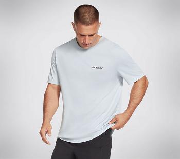 Light Blue Skechers Apparel DRI-RELEASE SKX | 3037G_USA