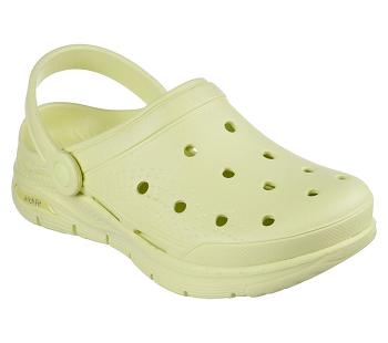 Light Green Skechers Foamies: Arch Fit - It's A Fit | 5354A_USA