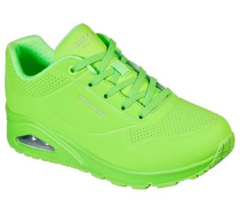 Light Green Skechers Uno - Night Shades | 17494_USA