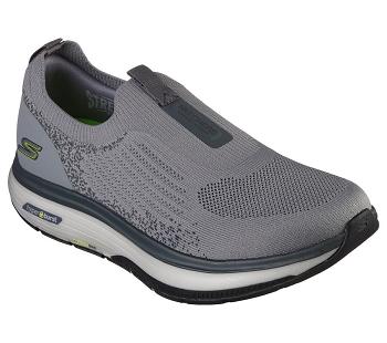 Light Grey Skechers GO WALK Workout Walker - Quick Motion | 66870_USA