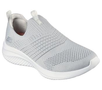 Light Grey Skechers Ultra Flex 3.0 - Classy Charm | 5974R_USA
