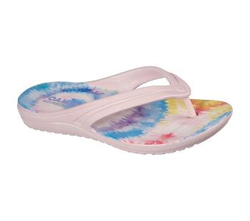 Light Pink Skechers Foamies: Bay Breeze - Spontaneous | 4367Q_USA